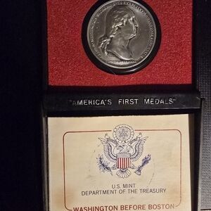 Washington Before Boston Medal with Case